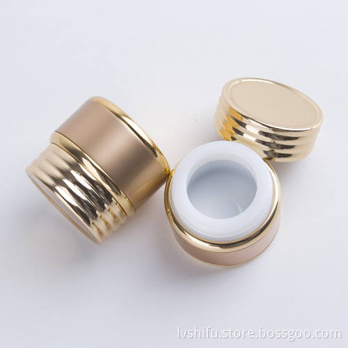 High Texture Cylindrical Face Cream Bottle
